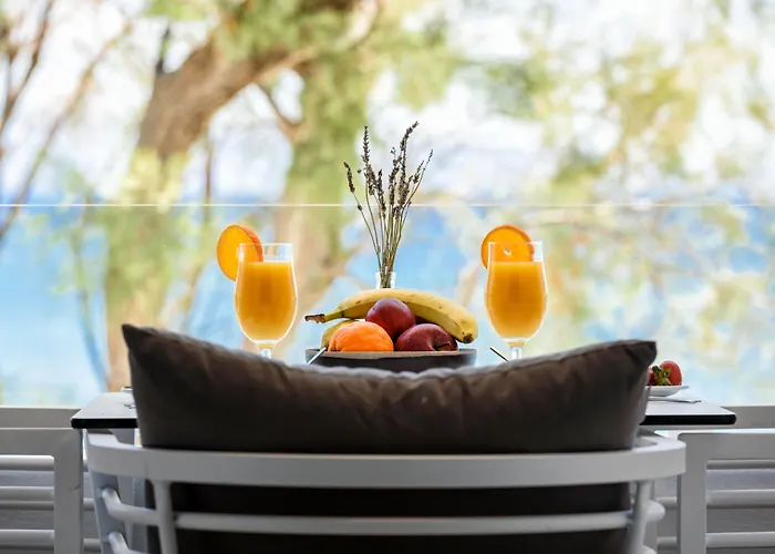 דירה Blue Waves & - To Kyma *